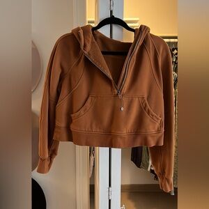 Lululemon Women’s Oversized Scuba Hoodie - Burnt Orange